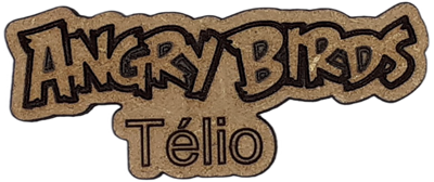 Magnet - Jeu vidéo Angry birds personnalisable